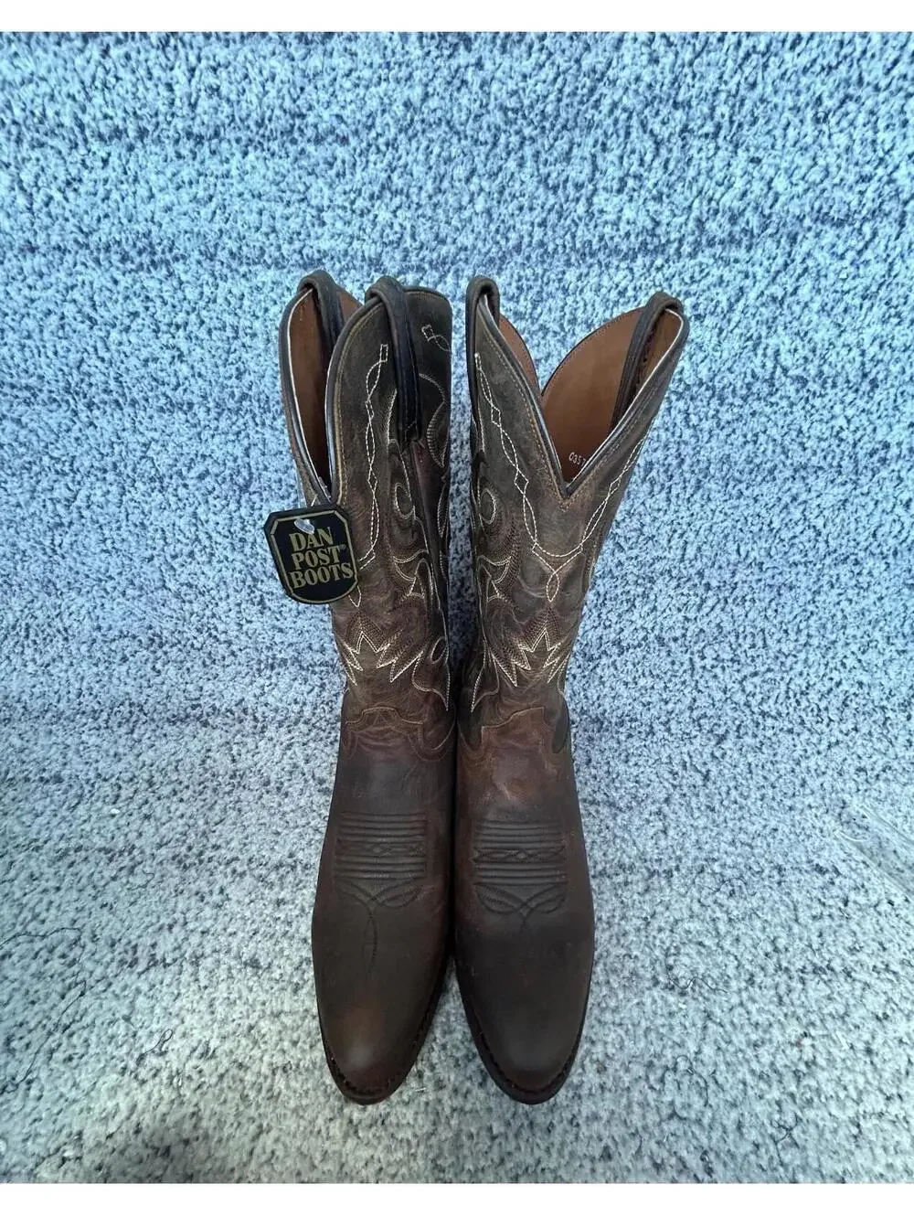 Dan Post Men’s Western Boots – Bay Apache – Round Toe – Size 10D New in Box
